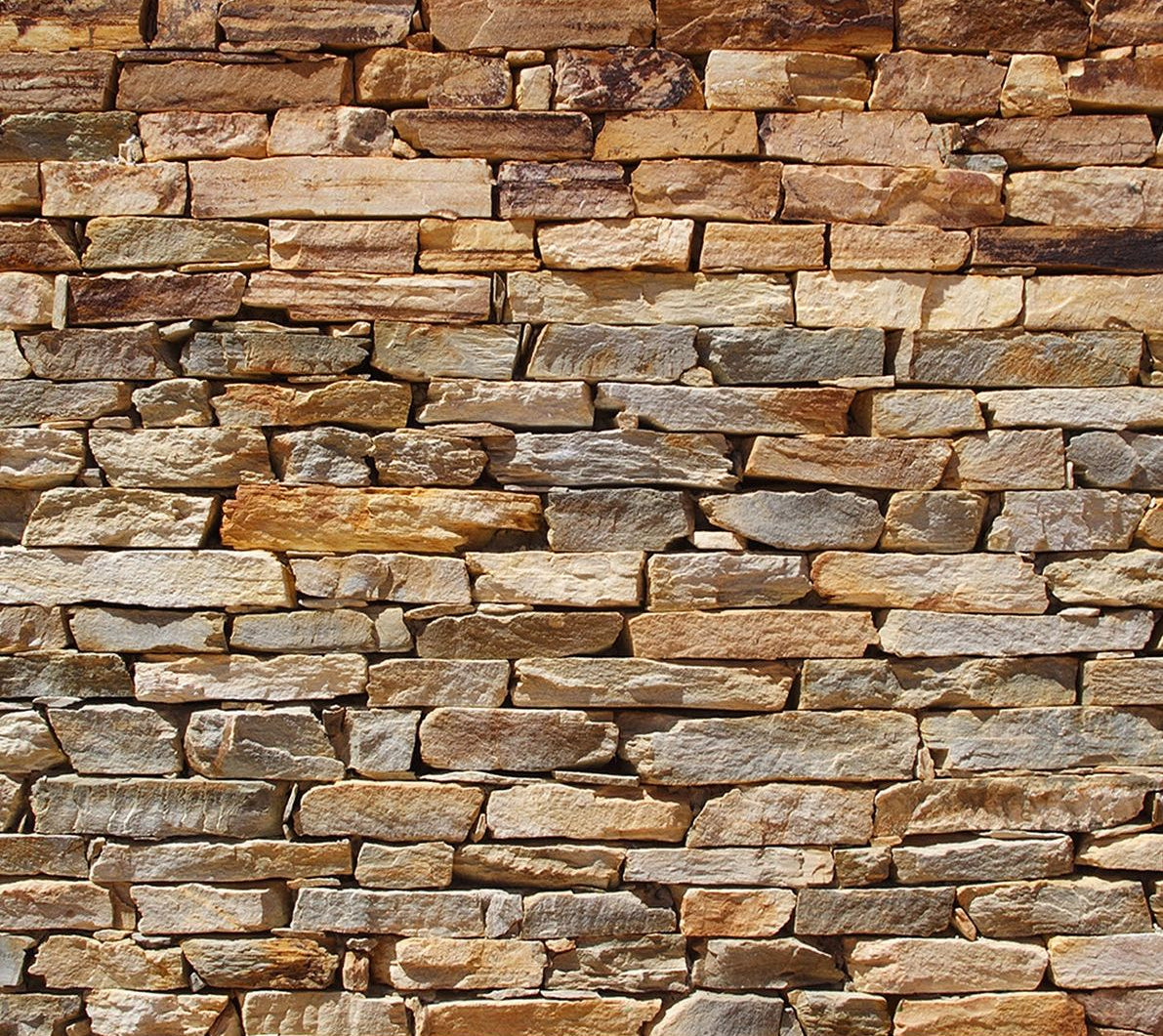 Earthy Charm: Brown Brick Wall Mural