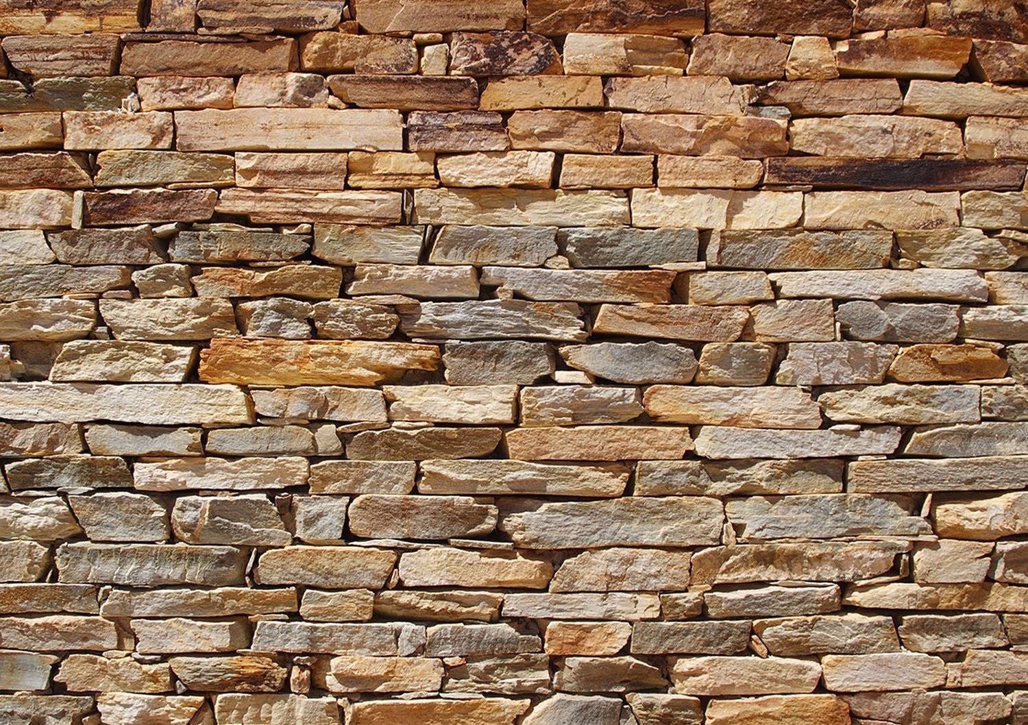 Earthy Charm: Brown Brick Wall Mural