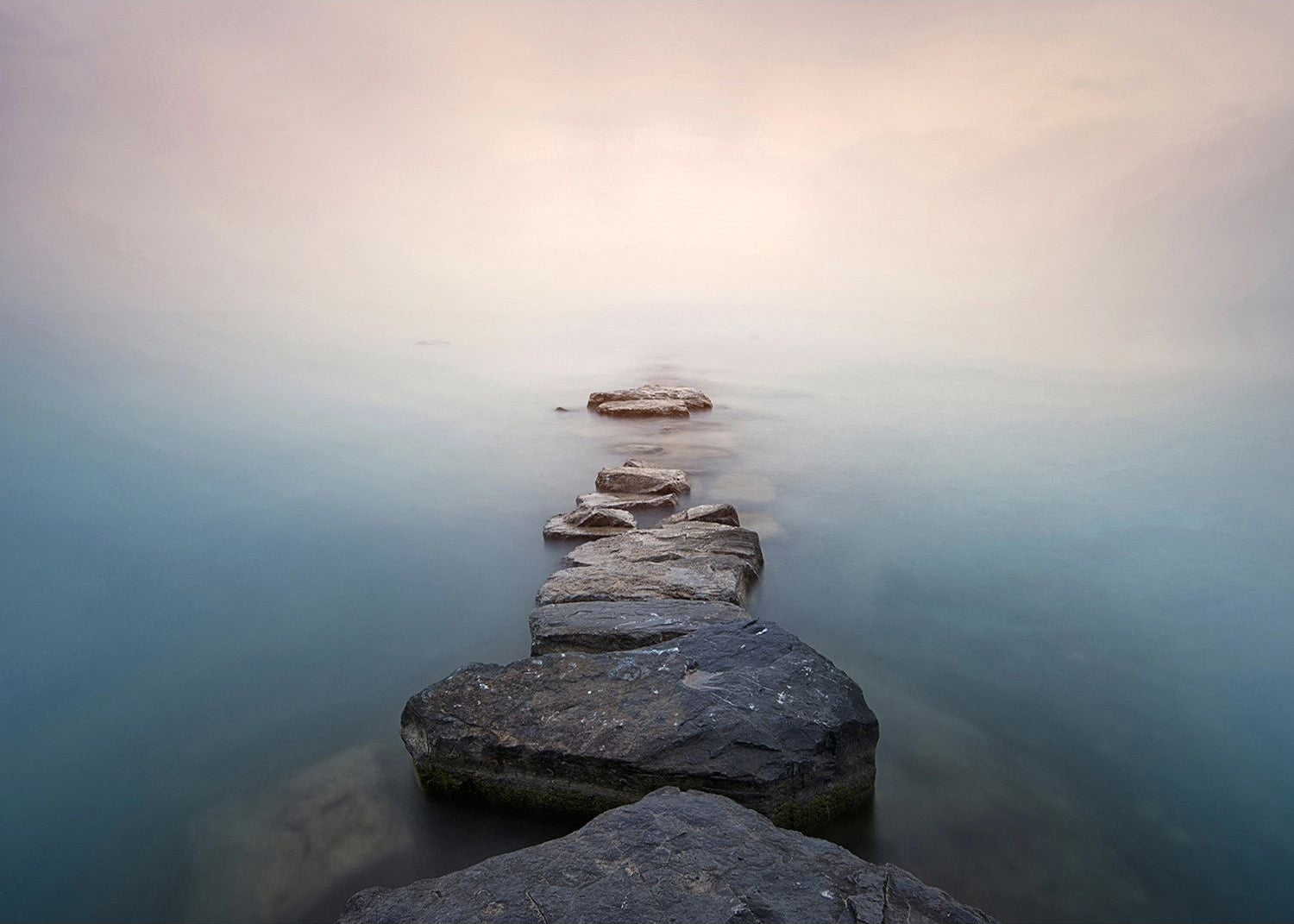 Stepping Stones to Tranquility Wall Mural
