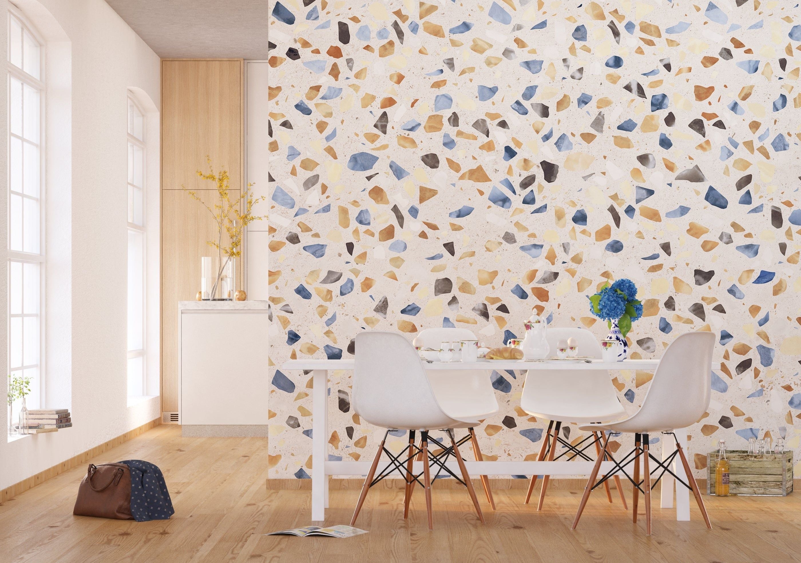 Stunning Marble Stone Wall Murals in a Spectrum of Colors