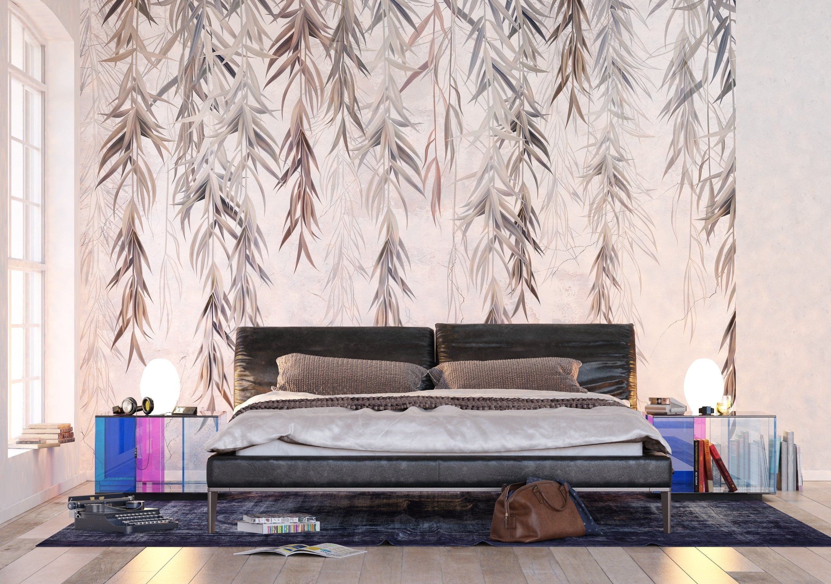 Leaves Wall Mural: Elevate Your Space with Nature-Inspired Elegance