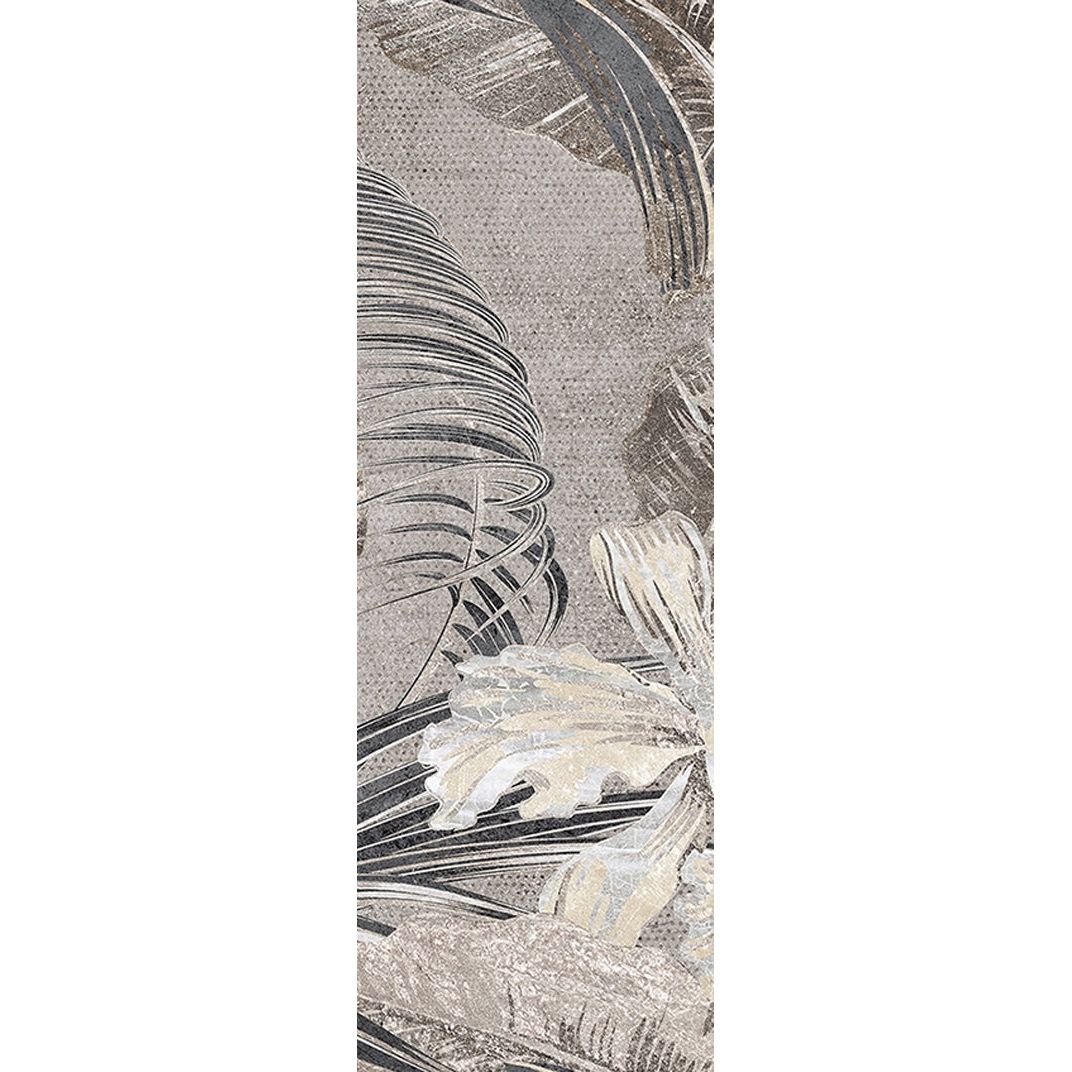 Golden Foliage: Black & Gold Leaf Wall Mural