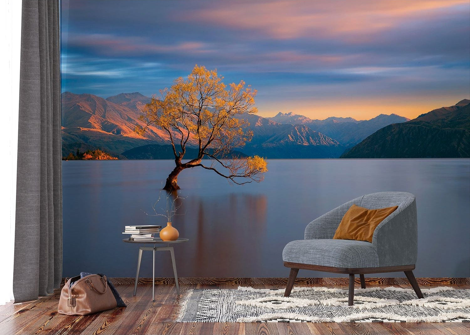 Twilight Solace Tree Wall Mural