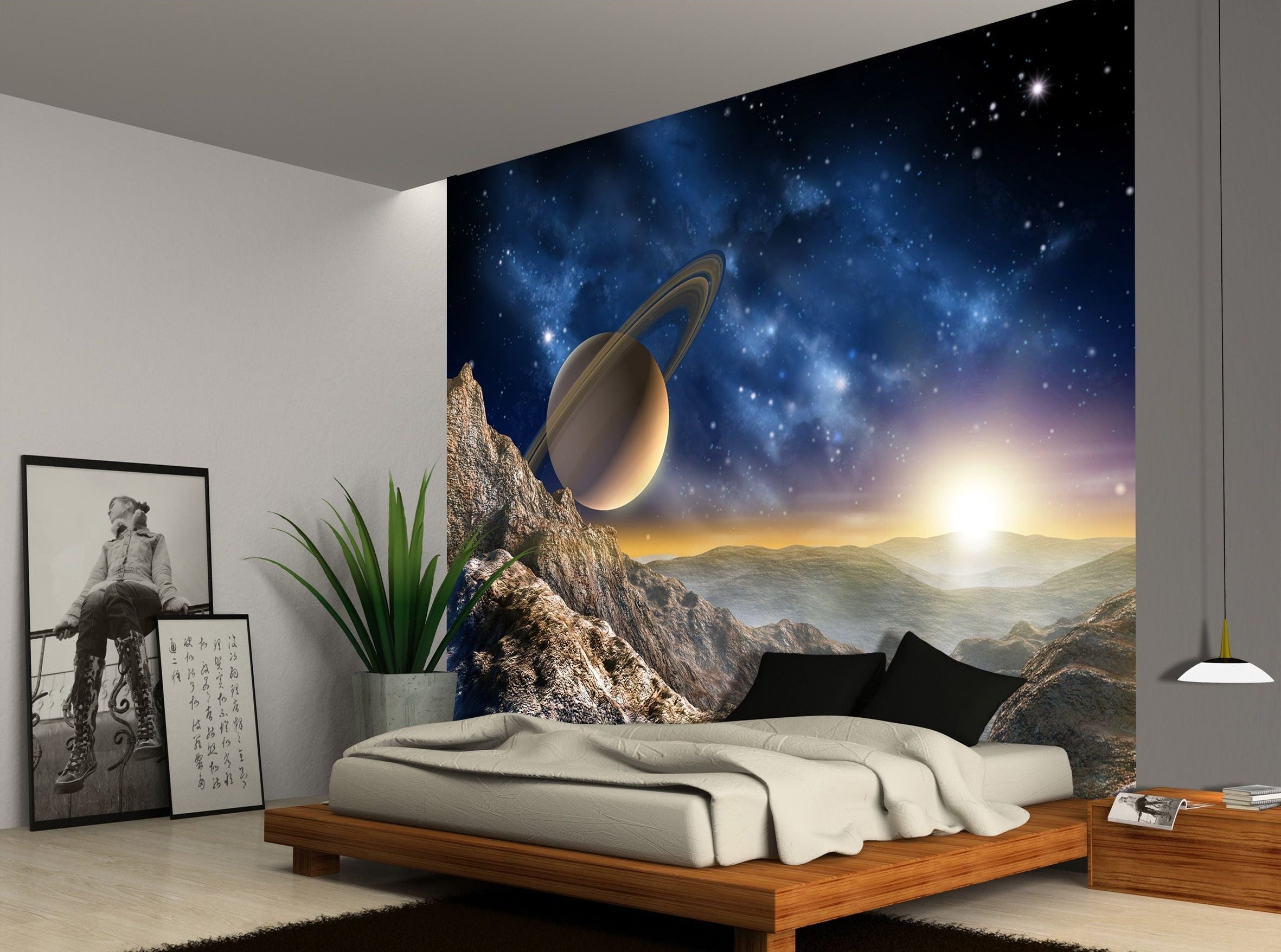 Stellar Frontier: Cosmic Vista Wall Mural