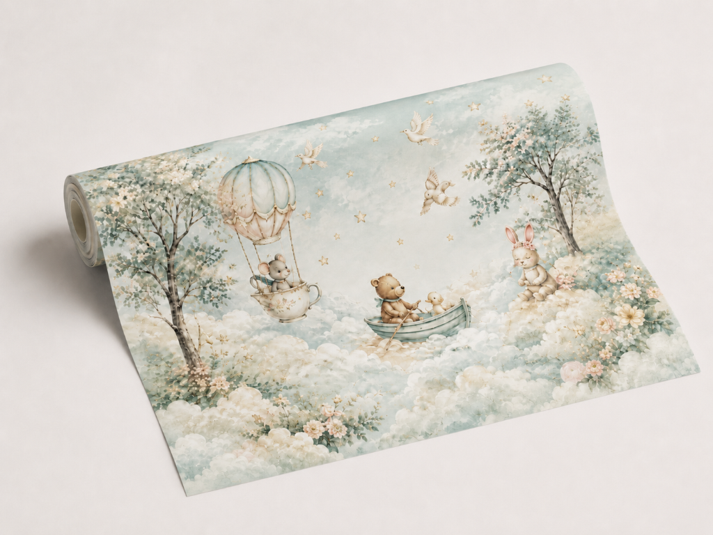 Teacup Voyage - Wallpaper Roll Preview