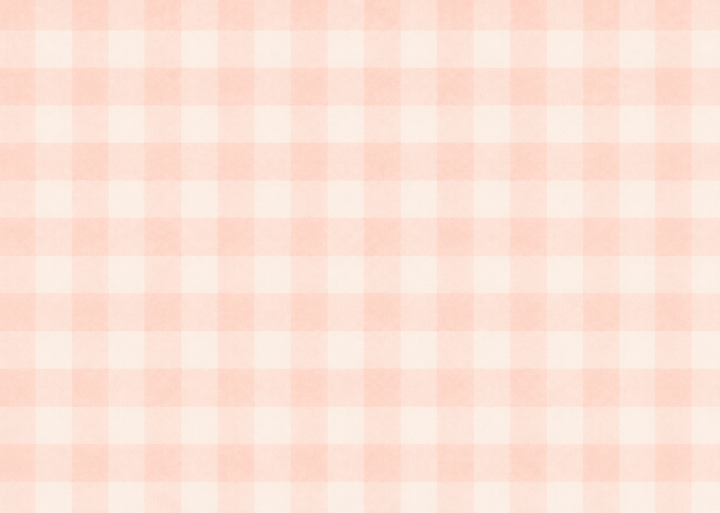 Blush Gingham | Girls Nursery Wall Mural