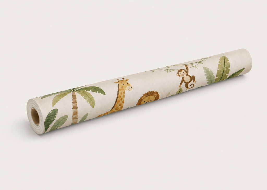 Safari Pals - Wallpaper Roll Preview