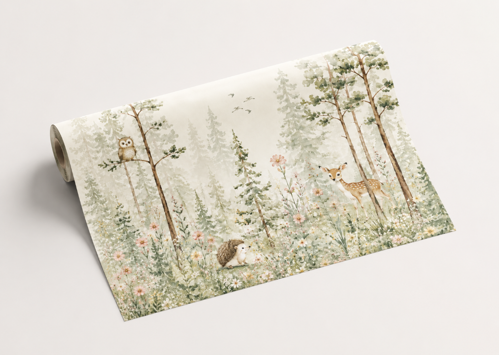 Woodland Whisper - Wallpaper Roll Preview