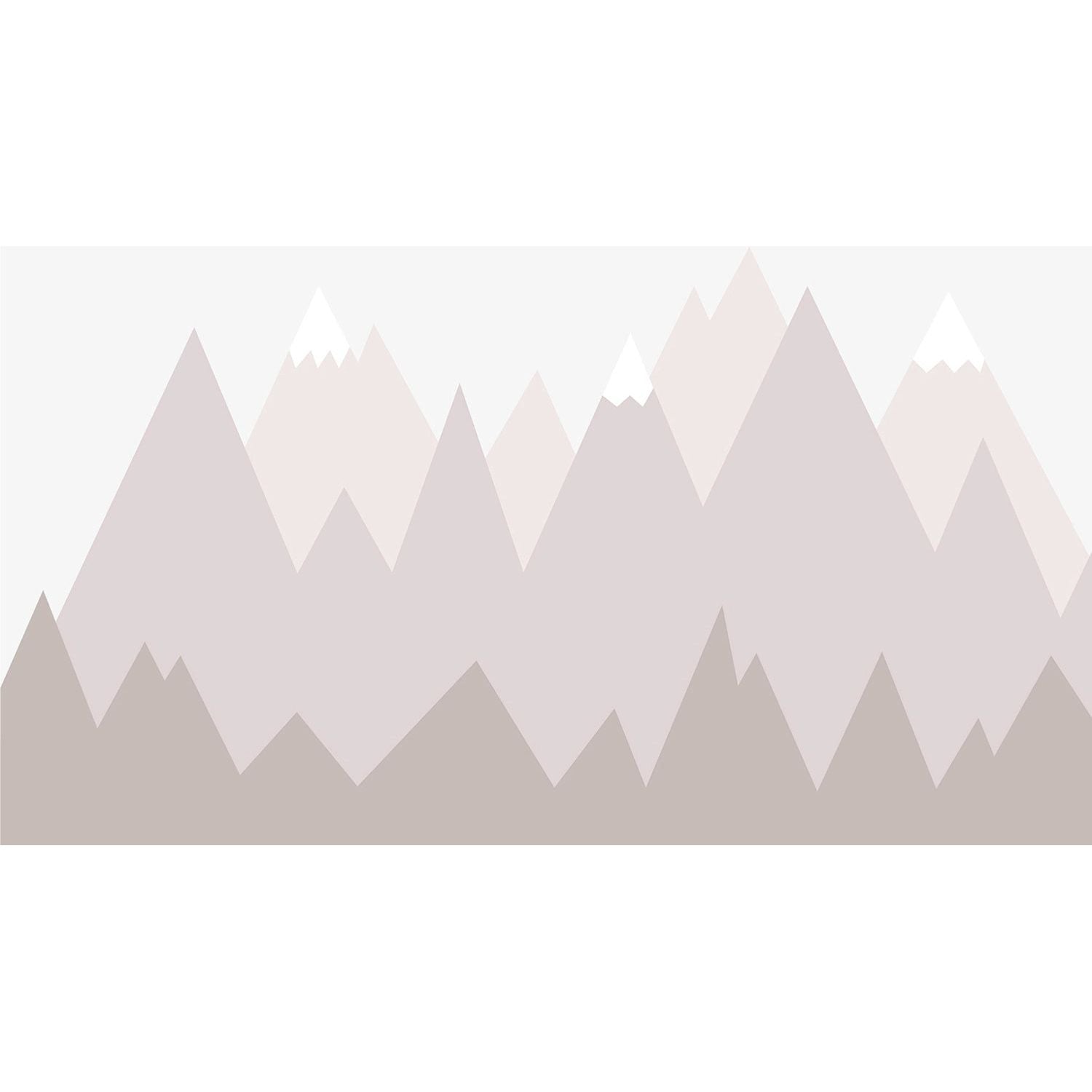 Snowy Mountain Adventure: Children's Wall Mural