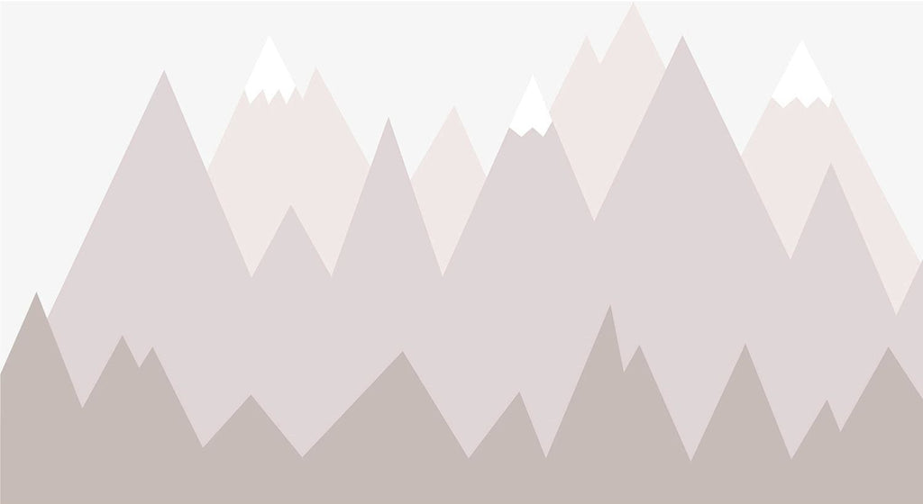 Snowy Mountain Adventure: Children's Wall Mural