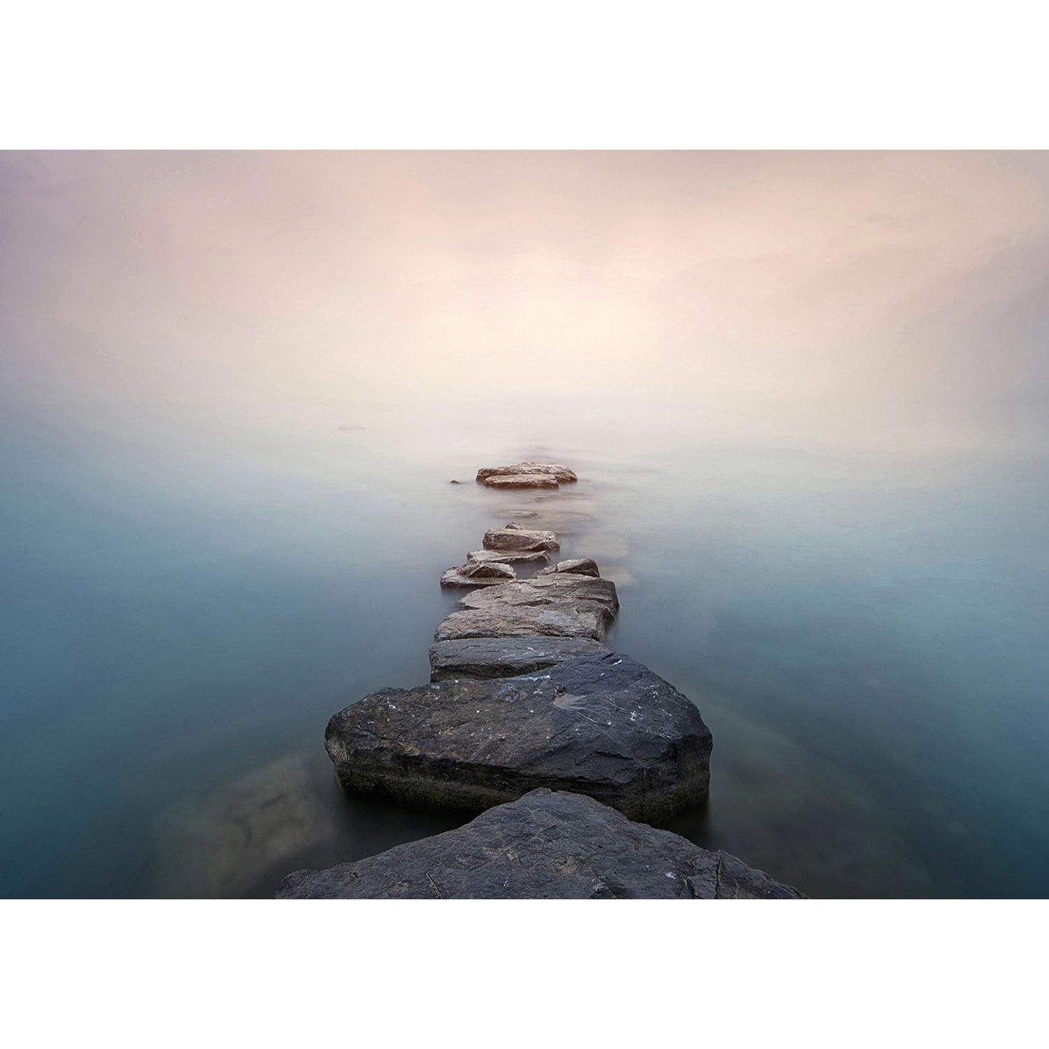 Stepping Stones to Tranquility Wall Mural