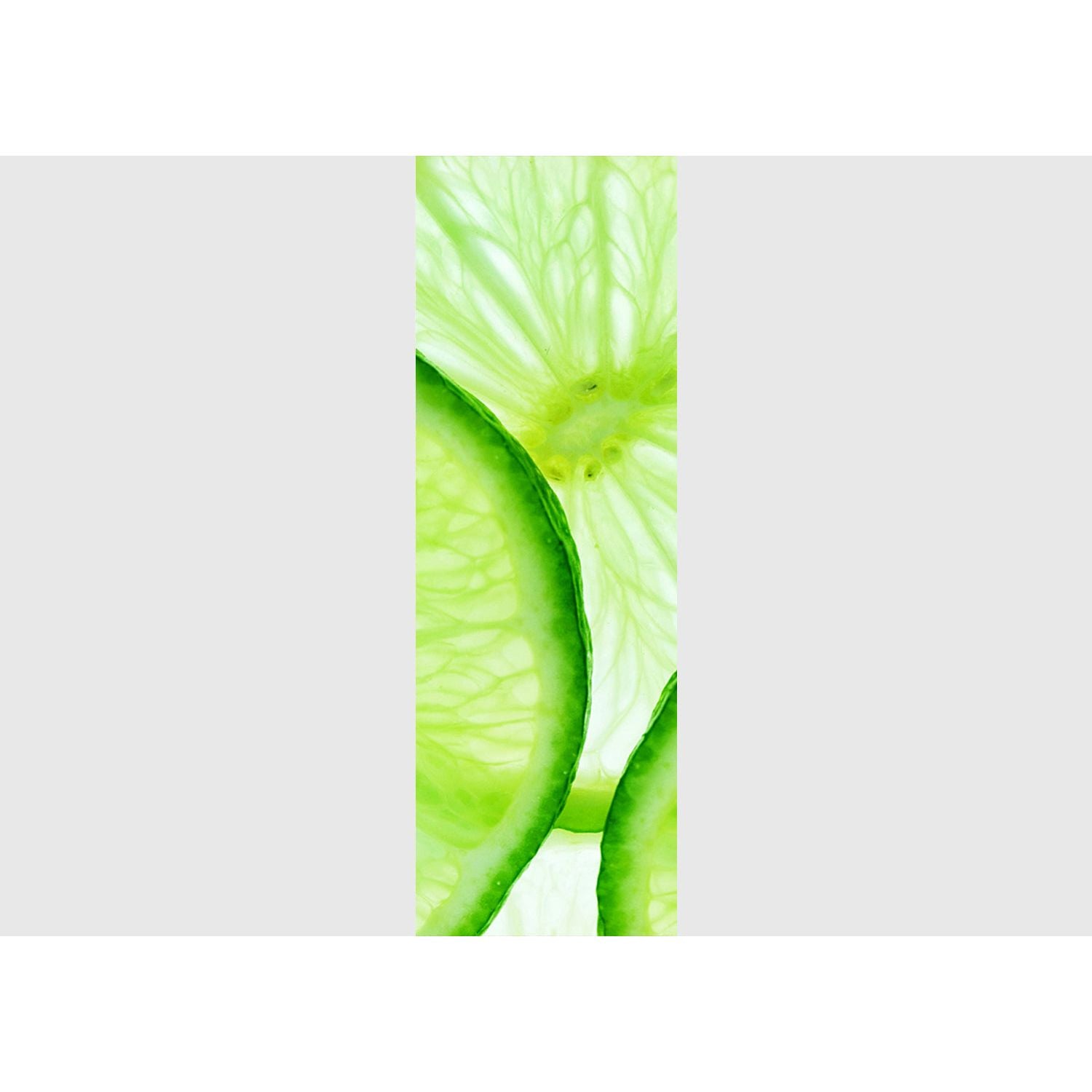 Fresh Citrus Slice: Vibrant Lemon Wall Mural