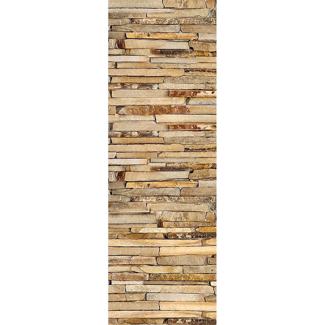 Earthen Elegance: The Rustic Stone Wall Mural