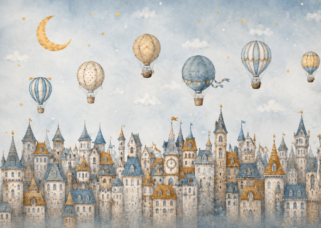 Dream City | Boys Fantasy Wall Mural