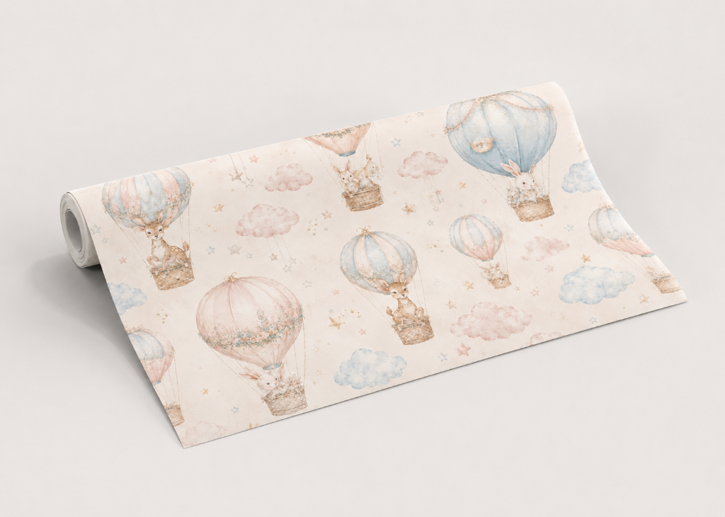 Stardust Balloons - Wallpaper Roll Preview