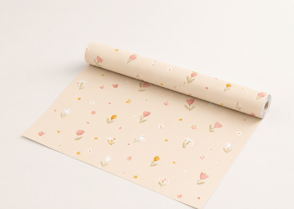 Tulip Garden - Wallpaper Roll Preview