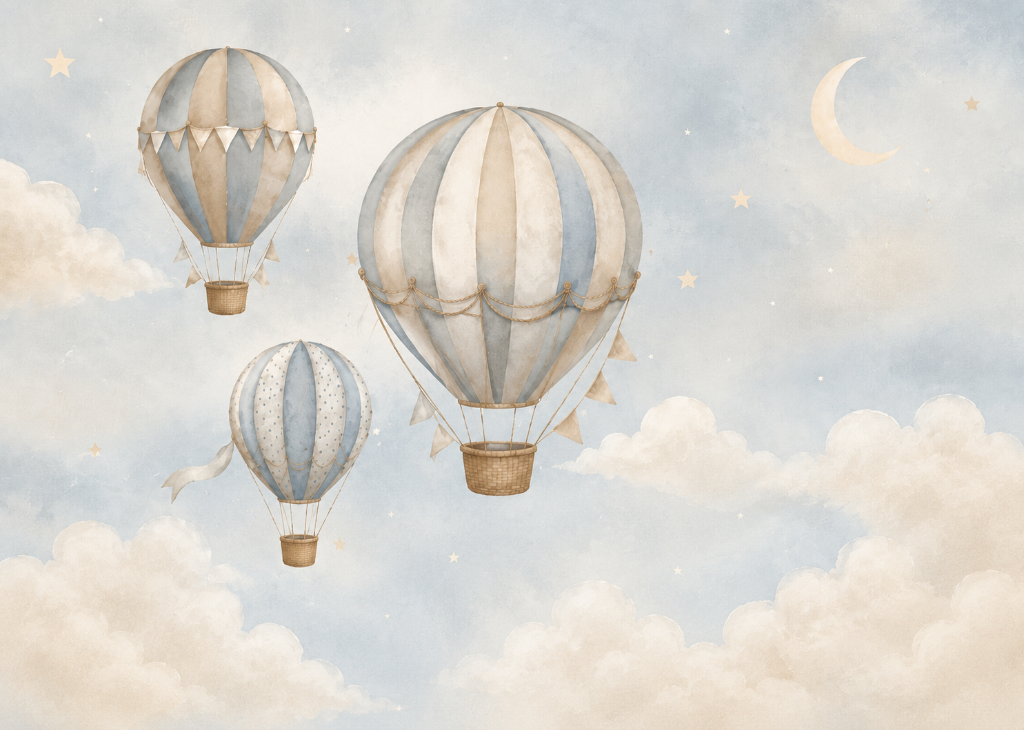Up & Away | Boys Nursery Wall Mural
